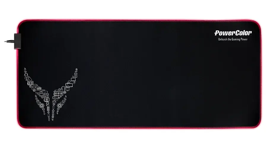 Подложка за мишка PowerColor Red Devil RGB - XL