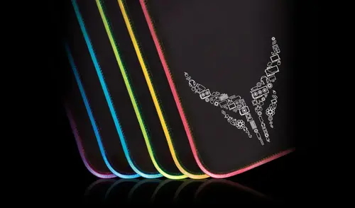 Подложка за мишка PowerColor Red Devil RGB - XL - image 1