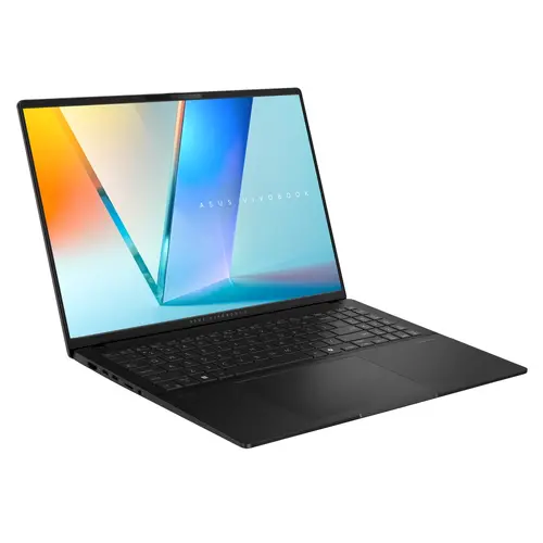 Лаптоп, Asus Vivobook S M5606KA-RI078W,AMD KRACKAN-6C/BGA,16 "OLED WQXGA+(WQ+) 2880X1800 16:10 Bend+400nits(HDR) Glare120 Hz,16GB LPDDR5X (on BD),1TB SSD,Backlit Chiclet Keyboard 1-Zone RGB with Num-key, Windows 11, Neutral Black, AI PC +Backpack - image 2