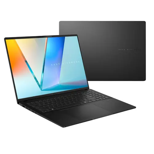 Лаптоп, Asus Vivobook S M5606KA-RI078W,AMD KRACKAN-6C/BGA,16 "OLED WQXGA+(WQ+) 2880X1800 16:10 Bend+400nits(HDR) Glare120 Hz,16GB LPDDR5X (on BD),1TB SSD,Backlit Chiclet Keyboard 1-Zone RGB with Num-key, Windows 11, Neutral Black, AI PC +Backpack - image 5