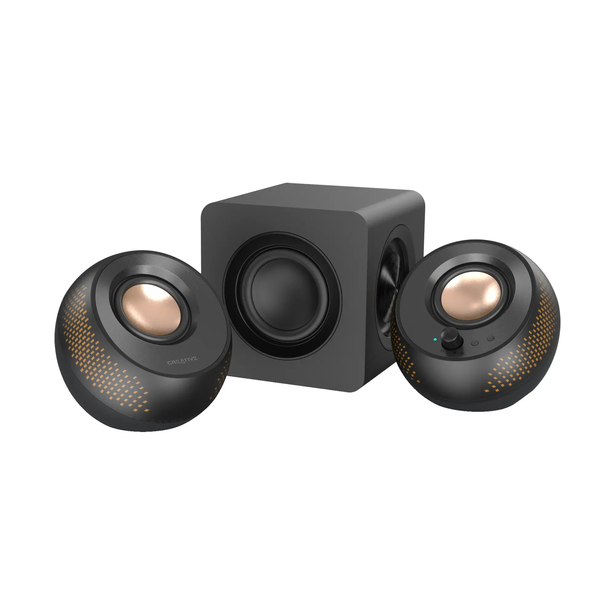 Sistem audio 2.1 Creative Pebble X Plus, USB-C, Bluetooth, 15W