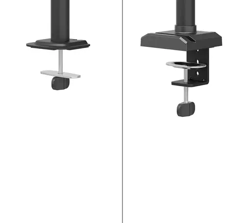 Стойка, Neomounts Nero Single Flat Screen Desk Mount (phone holder+Quick-fix clamp/grommet) - image 11