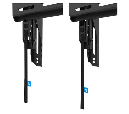 Стойка, Neomounts Level-750 Wall Mount (XL, 125 kg, tiltable, tilt guard, connectable, VESA 400x400) - image 11