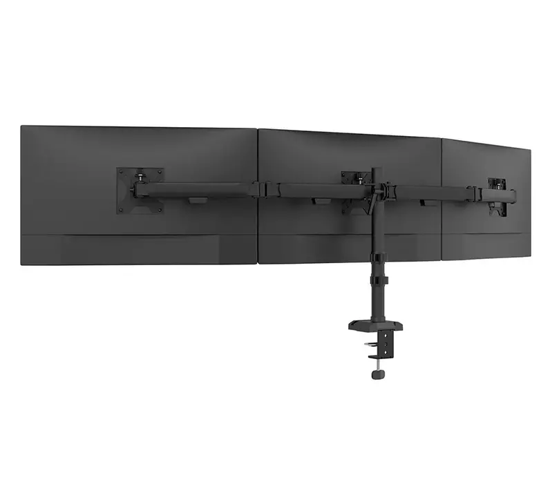 Suport, Neomounts Nero Triple Flat Screen Desk Mount (suport pentru telefon + clemă Quick-fix/inel pentru cabluri) - image 3