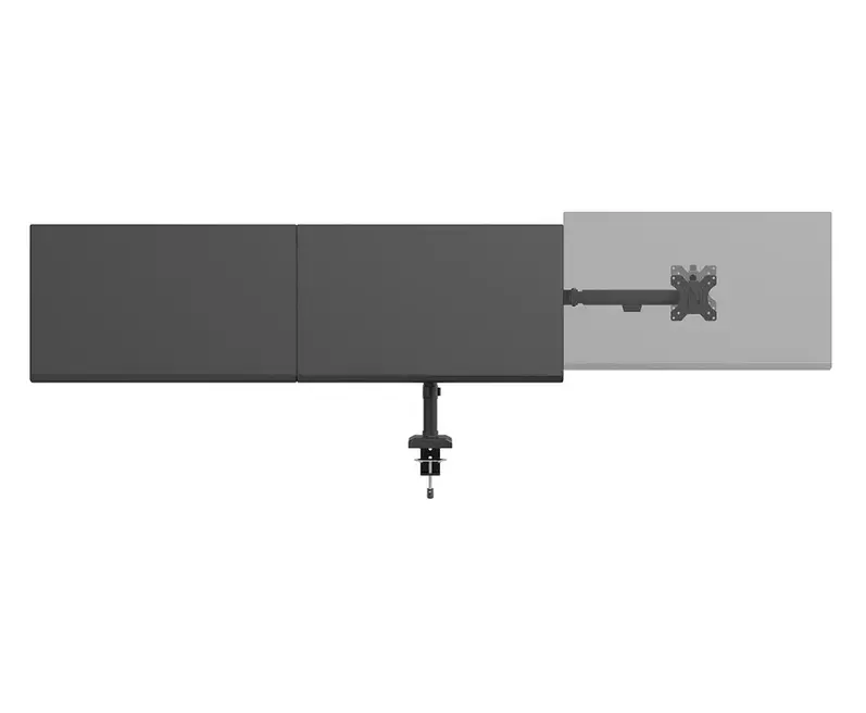 Стойка, Neomounts Nero Triple Flat Screen Desk Mount (phone holder+Quick-fix clamp/grommet) - image 5
