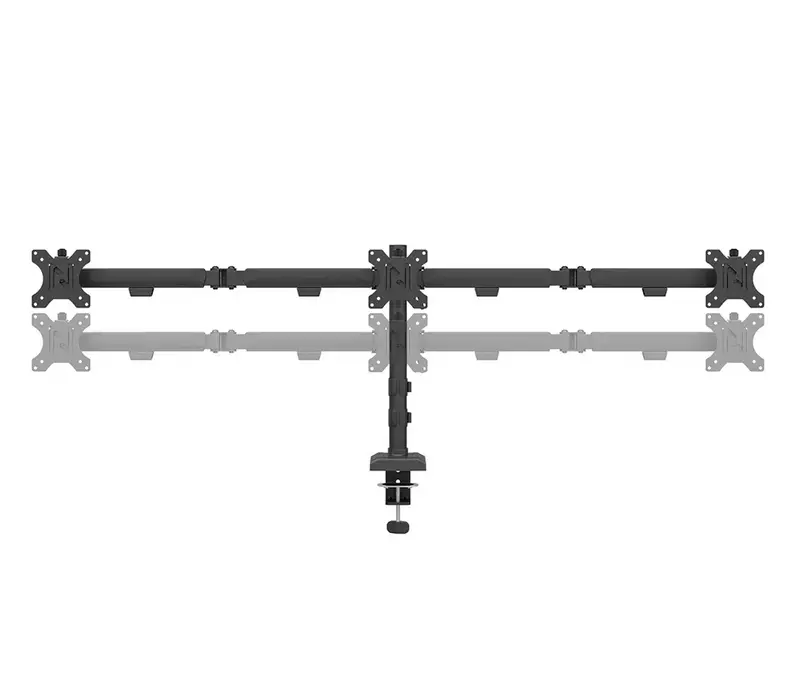 Βάση, Neomounts Nero Triple Flat Screen Desk Mount (θήκη κινητού + σφιγκτήρας Quick-fix/δακτύλιος καλωδίων) - image 7