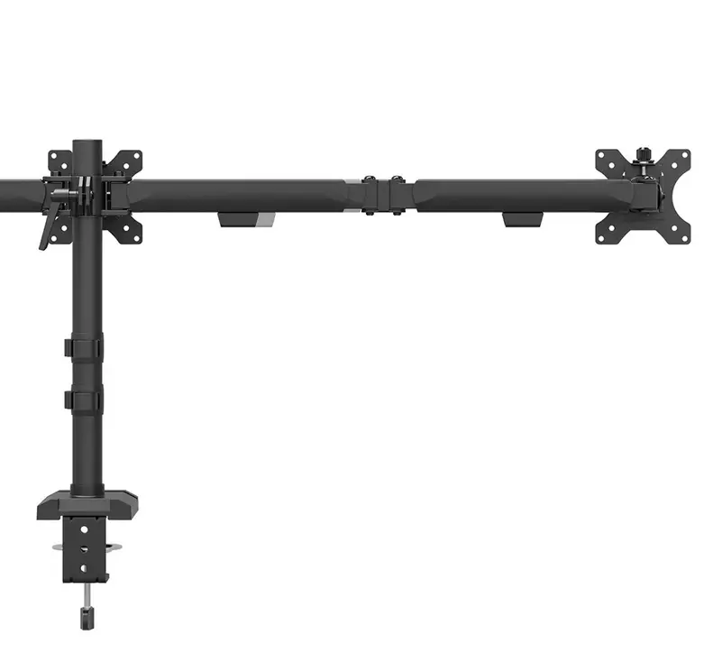 Suport, Neomounts Nero Triple Flat Screen Desk Mount (suport pentru telefon + clemă Quick-fix/inel pentru cabluri) - image 9