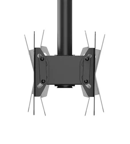 Стойка, Neomounts Back-to-Back Screen Ceiling Mount (Height: 106-156 cm) - image 3