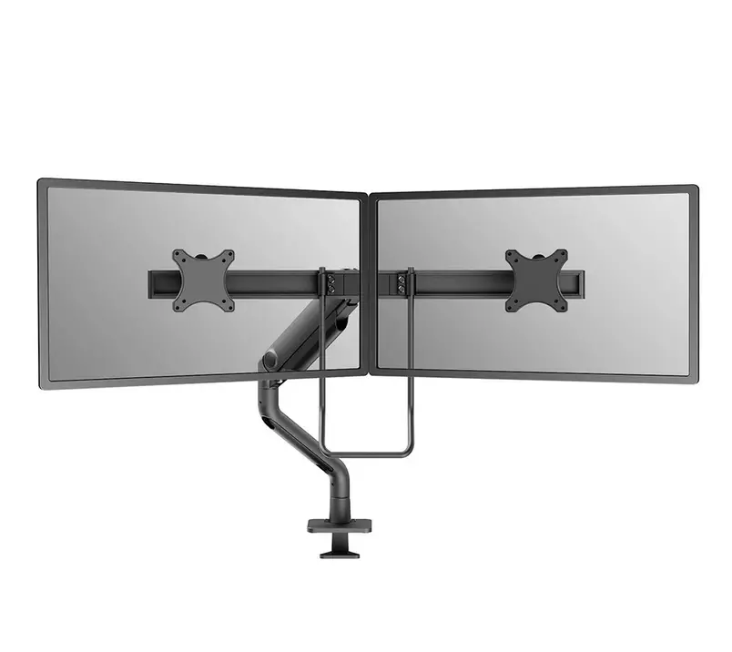 Стойка, Neomounts Next One Desk Mount, double display crossbar (topfix clamp/grommet)