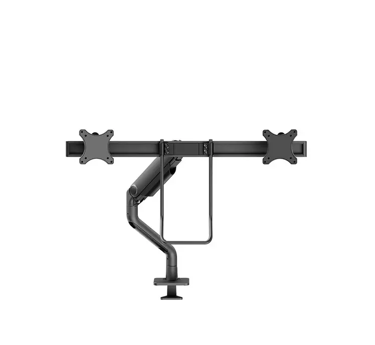 Стойка, Neomounts Next One Desk Mount, double display crossbar (topfix clamp/grommet) - image 1