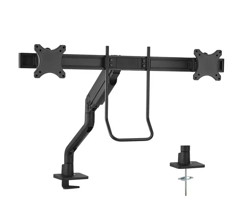 Стойка, Neomounts Next One Desk Mount, double display crossbar (topfix clamp/grommet) - image 16