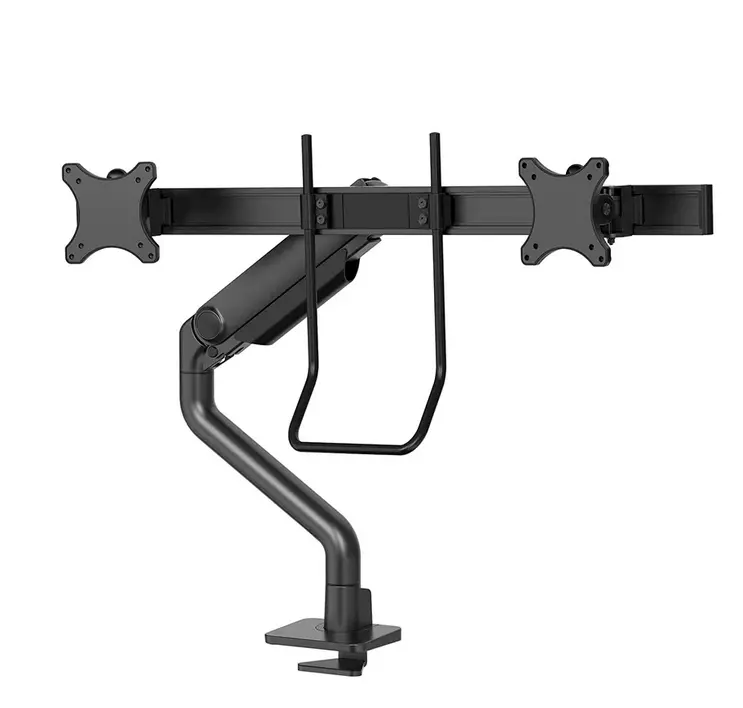 Стойка, Neomounts Next One Desk Mount, double display crossbar (topfix clamp/grommet) - image 2