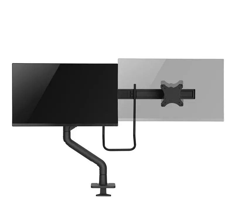 Стойка, Neomounts Next One Desk Mount, double display crossbar (topfix clamp/grommet) - image 9