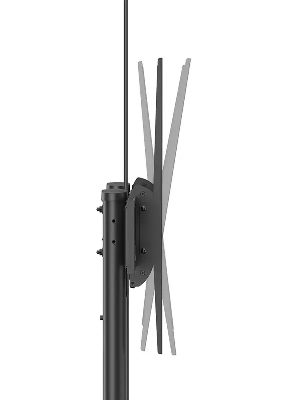 Стойка, Neomounts Mobile Flat Screen Floor Stand (height: 128-160 cm) - image 5
