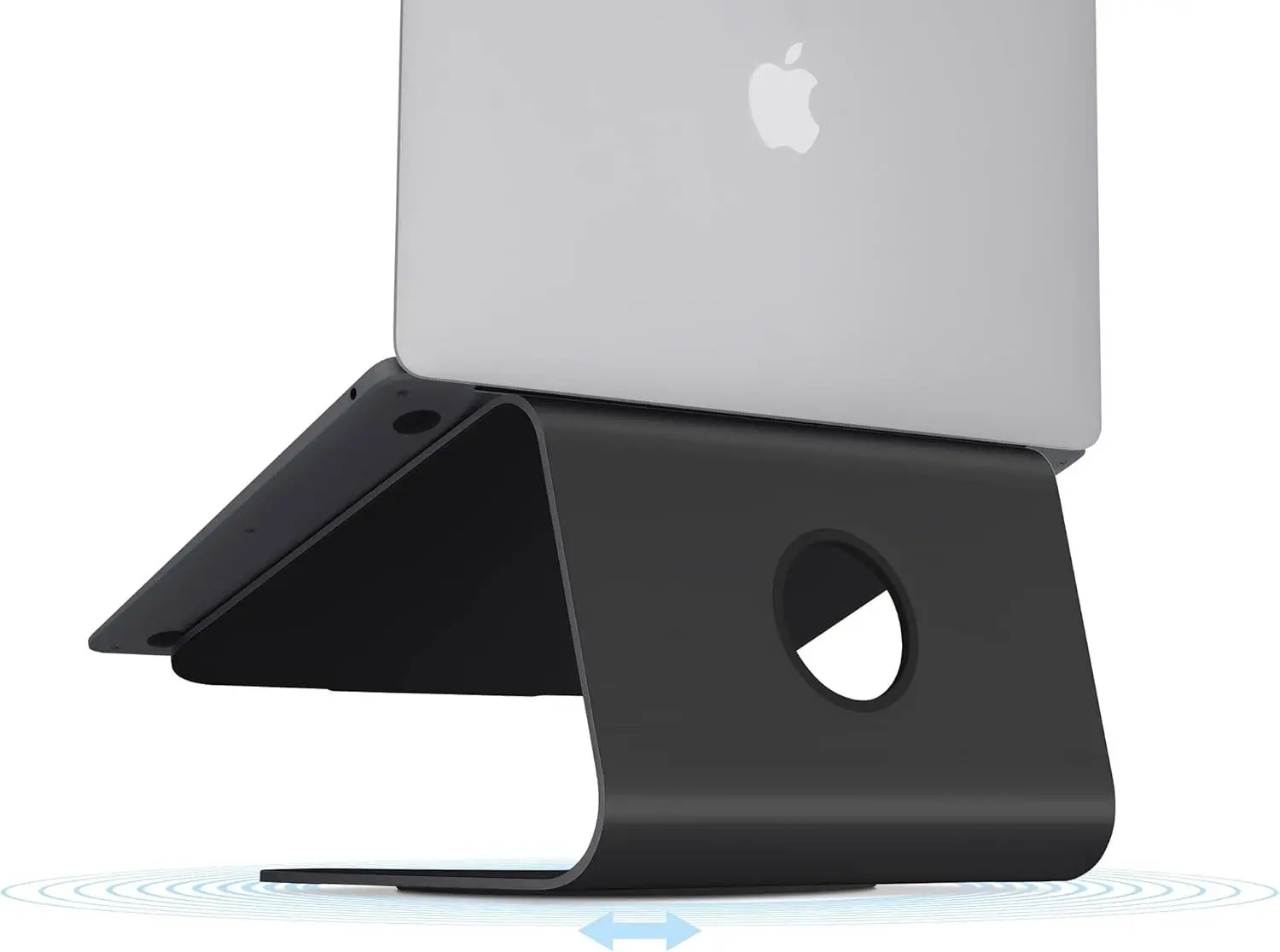 Поставка за лаптоп Rain Design mStand360 with Swivel Base - Black - image 1