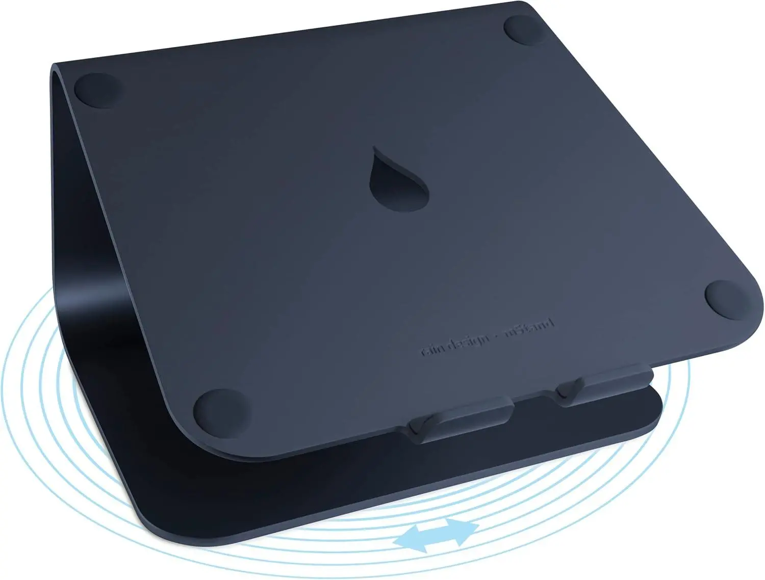 Suport pentru laptop Rain Design mStand360 cu bază rotativă - Midnight