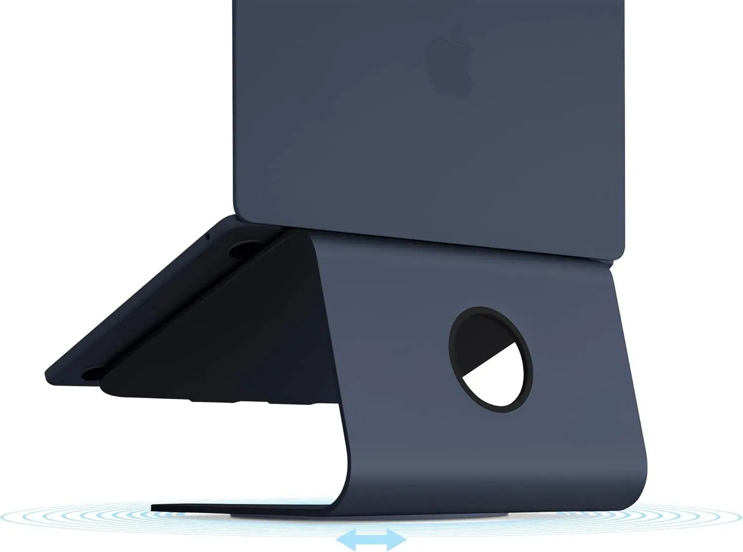 Поставка за лаптоп Rain Design mStand360 with Swivel Base - Midnight - image 1