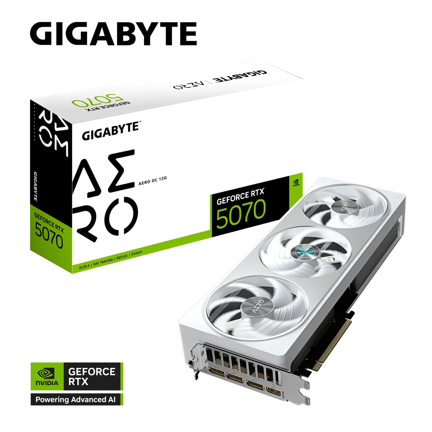 Видео карта GIGABYTE RTX 5070 AERO OC 12GB GDDR7 - image 5
