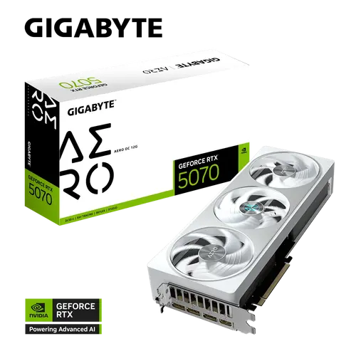 Видео карта GIGABYTE RTX 5070 AERO OC 12GB GDDR7 - image 5
