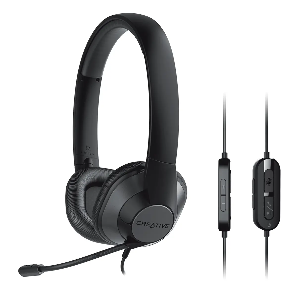 Слушалки с микрофон Creative HS-720 V2 - USB - image 1