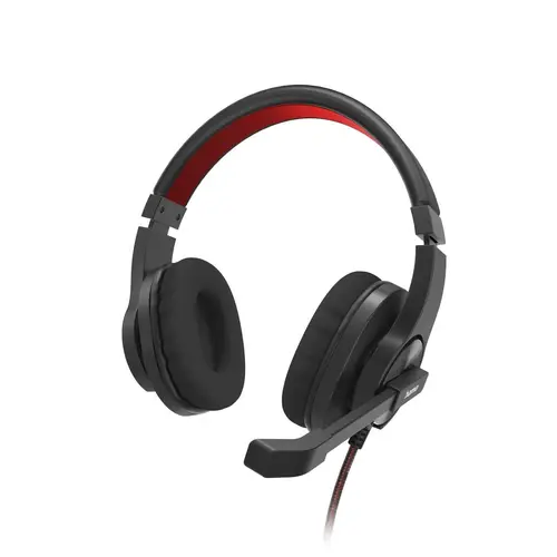 HAMA Ακουστικά με μικρόφωνο HS-USB400 V2, μαύρο - 1