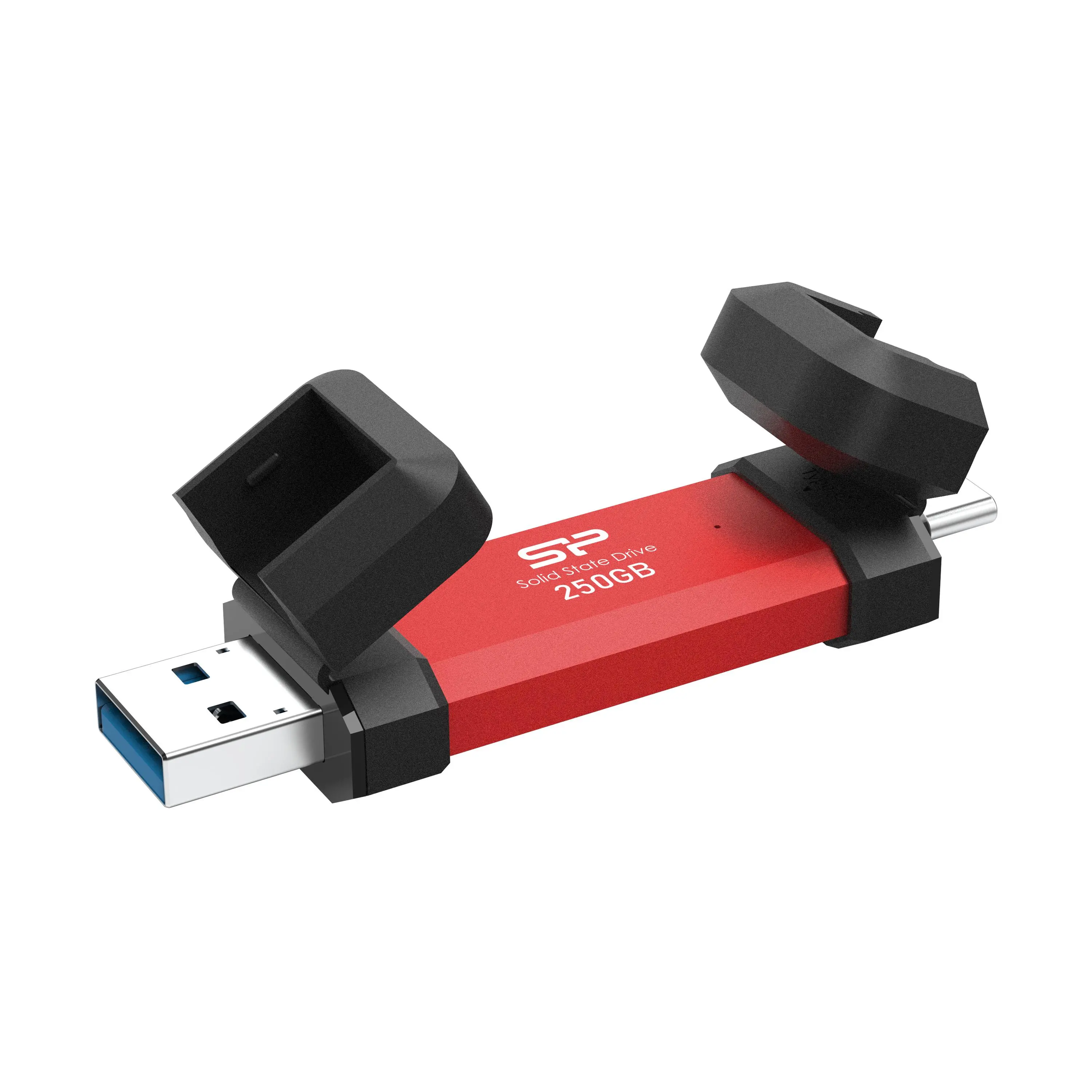 Външен SSD Silicon Power DS72 Red - 250GB - image 1