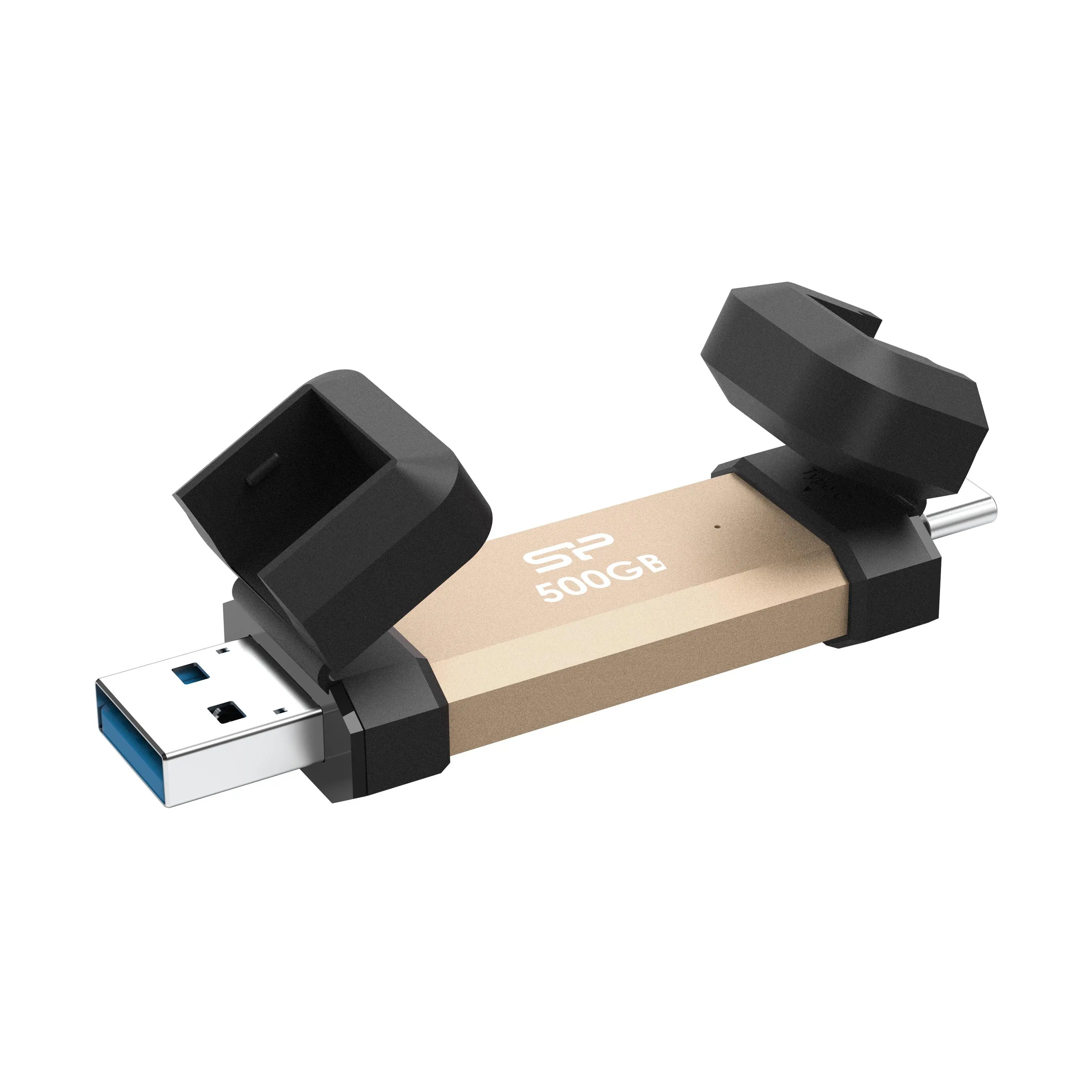 Външен SSD Silicon Power DS72 Gold - 500GB - image 1