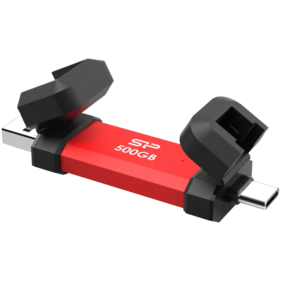 Външен SSD Silicon Power DS72 Red - 500GB - image 2