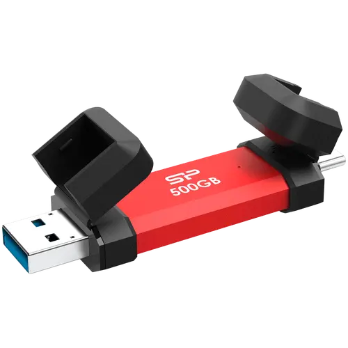 Εξωτερικός SSD Silicon Power DS72 Κόκκινο - 500GB - 1