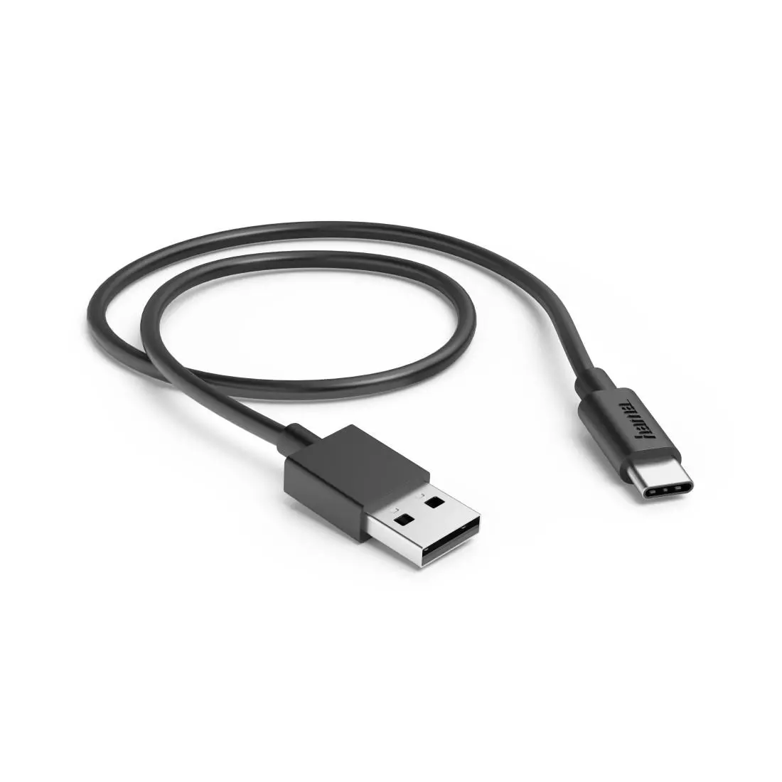 HAMA Кабел USB-C - USB А, 0,5 м, 480Мbit/ 3А, черен - image 1