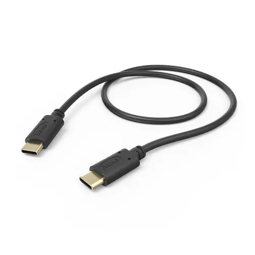 HAMA Cablu de încărcare, USB-C - USB-C, 0,5 m, negru - 5