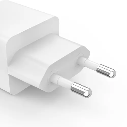 HAMA Бързо мини зарядно, 30 W, 1x USB-C, 1x USB-A, PD, бял - 15