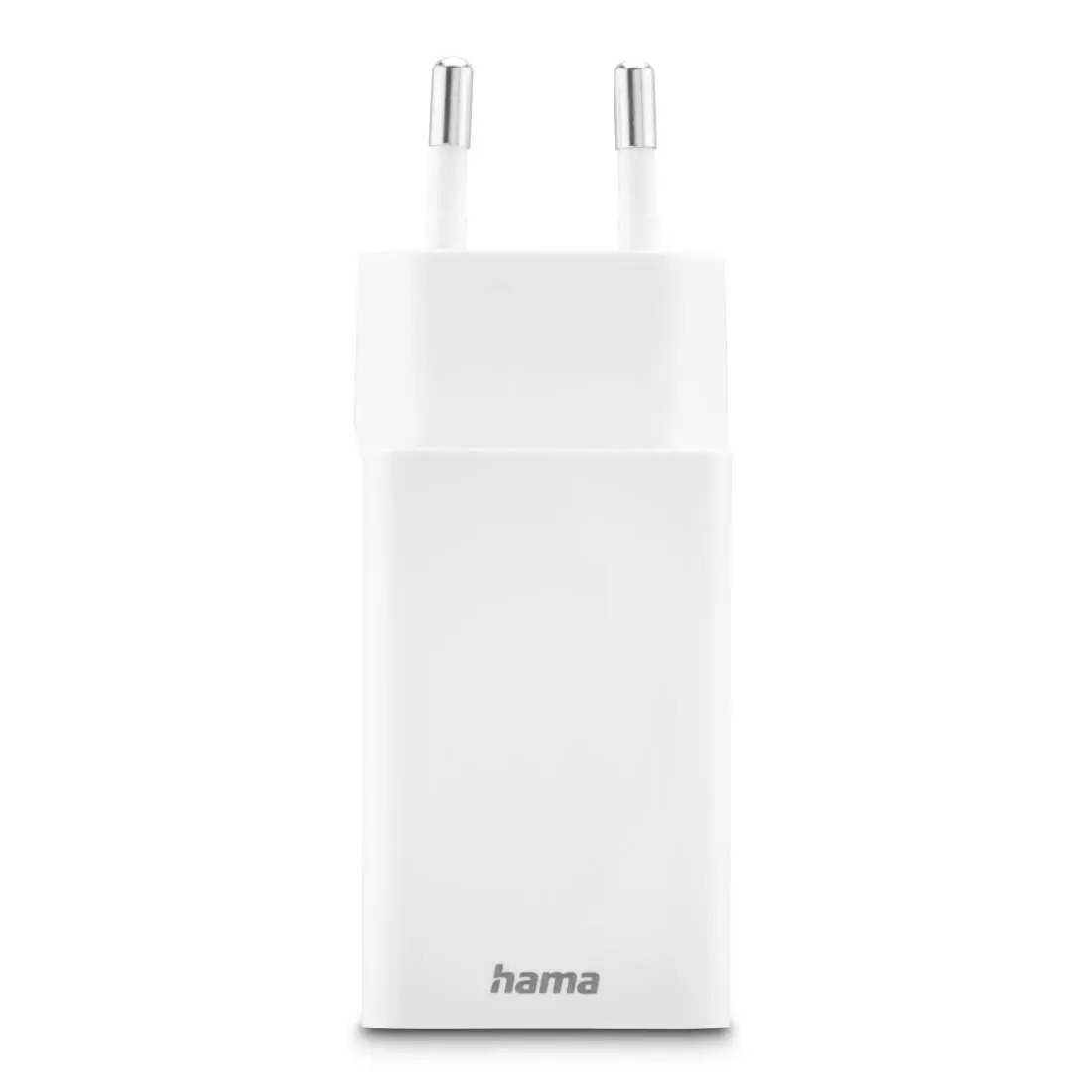 HAMA Бързо мини зарядно, 45 W, 1x USB-C - 1x USB-A, PD, бяло - image 3