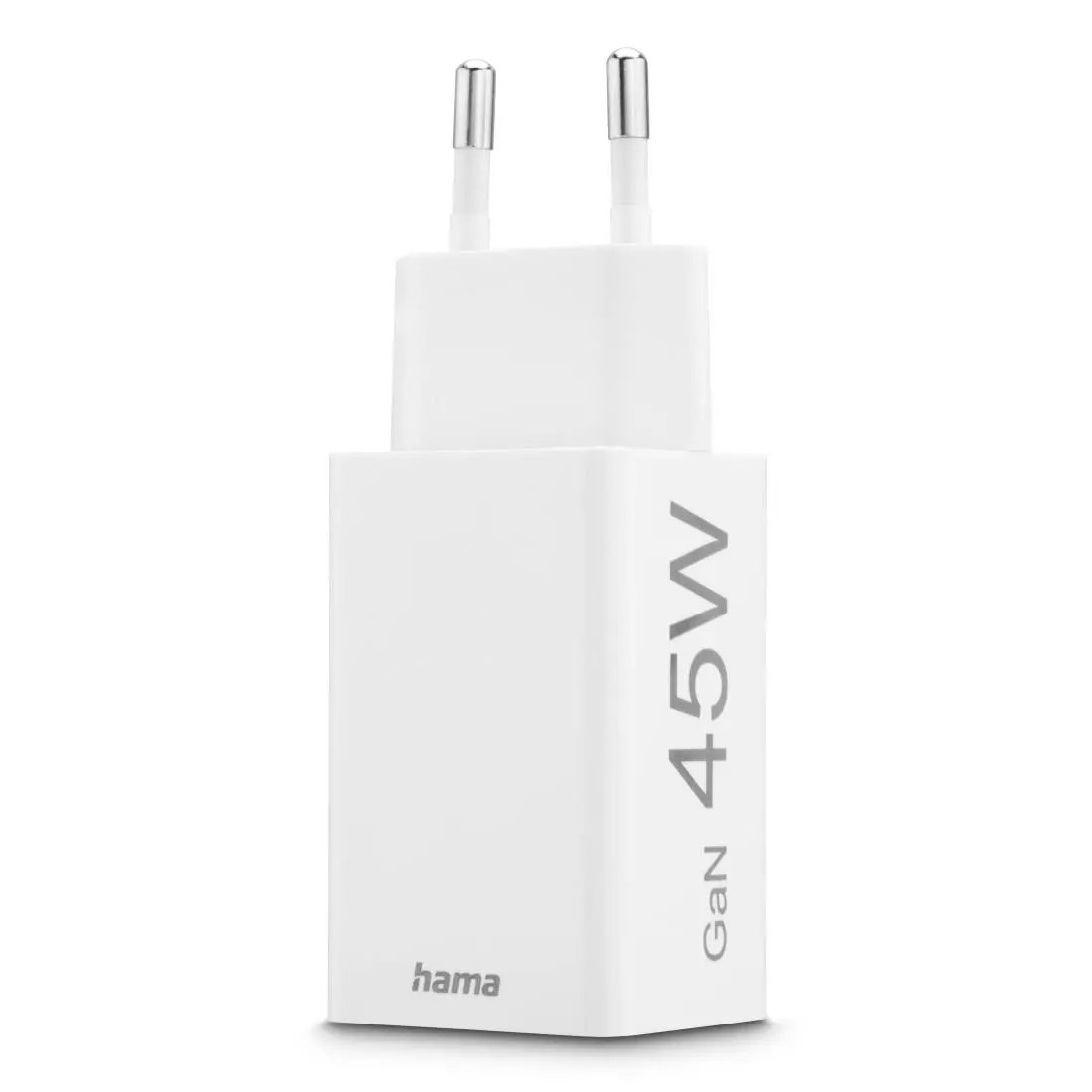 HAMA Бързо мини зарядно, 45 W, 1x USB-C - 1x USB-A, PD, бяло - image 4