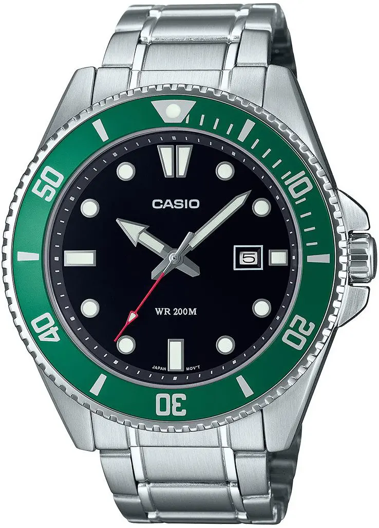 Ceas analogic pentru bărbați Casio Diving - MDV-107D-3AVDF