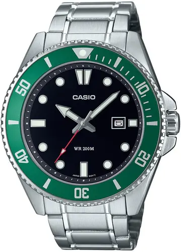 Ανδρικό αναλογικό ρολόι Casio Diving - MDV-107D-3AVDF
