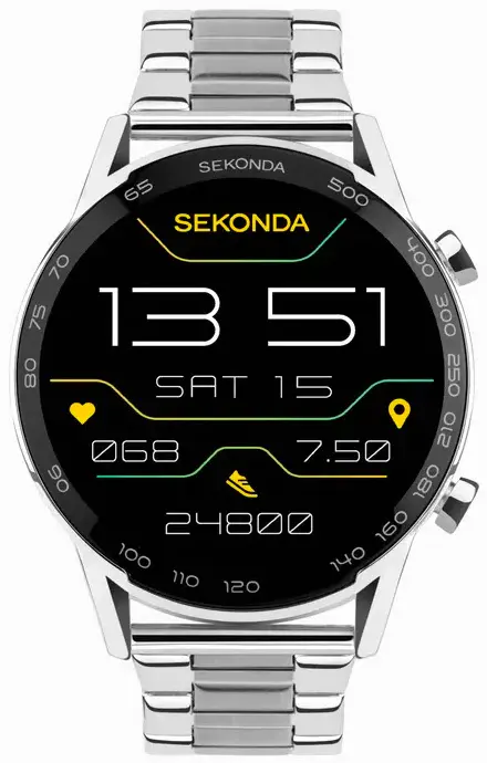 Ανδρικό smart ρολόι Sekonda Active Plus - S-30177.00