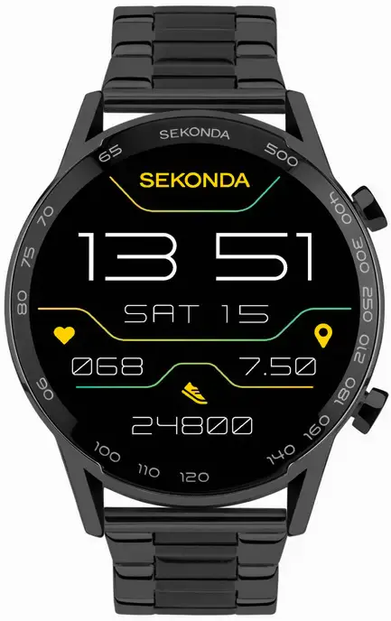 Ανδρικό smart ρολόι Sekonda Active Plus - S-30226.00