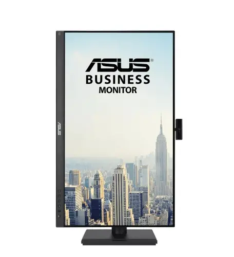 Монитор, Asus BE279QFK Video Conferencing Monitor ,27", Full HD, IPS, 100Hz, Frameless, Full HD Webcam, Mic Array, Stereo Speakers, Height Adjustable, Ergonomic Design, HDMI, Eye Care, Low Blue Light, Flicker Free, Wall Mountable, Sustainability,Black - image 4