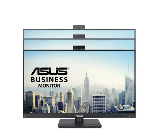 Монитор, Asus BE279QFK Video Conferencing Monitor ,27", Full HD, IPS, 100Hz, Frameless, Full HD Webcam, Mic Array, Stereo Speakers, Height Adjustable, Ergonomic Design, HDMI, Eye Care, Low Blue Light, Flicker Free, Wall Mountable, Sustainability,Black - image 5