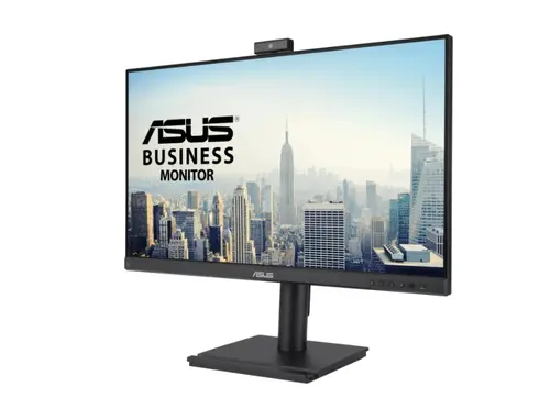 Монитор, Asus BE279QFK Video Conferencing Monitor ,27", Full HD, IPS, 100Hz, Frameless, Full HD Webcam, Mic Array, Stereo Speakers, Height Adjustable, Ergonomic Design, HDMI, Eye Care, Low Blue Light, Flicker Free, Wall Mountable, Sustainability,Black