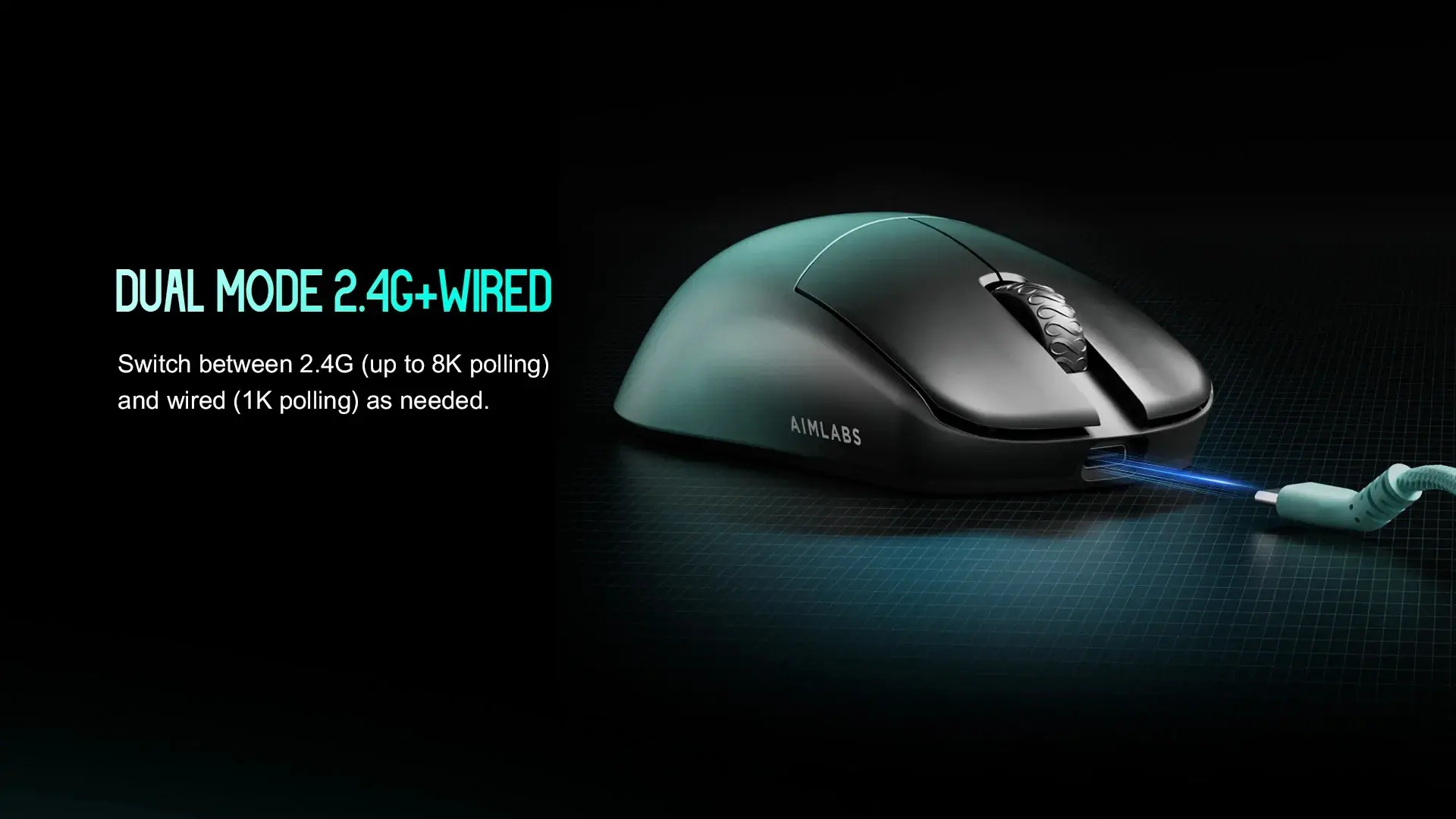 Lamzu професионална геймърска мишка MAYA X 8K - Wireless Gaming Mouse - Aimlabs Edition - image 11