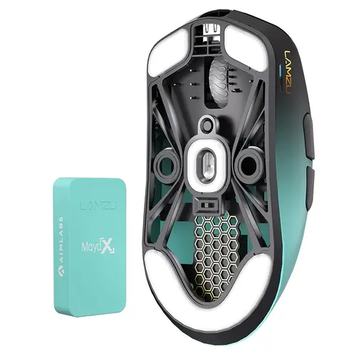 Lamzu професионална геймърска мишка MAYA X 8K - Wireless Gaming Mouse - Aimlabs Edition - image 1