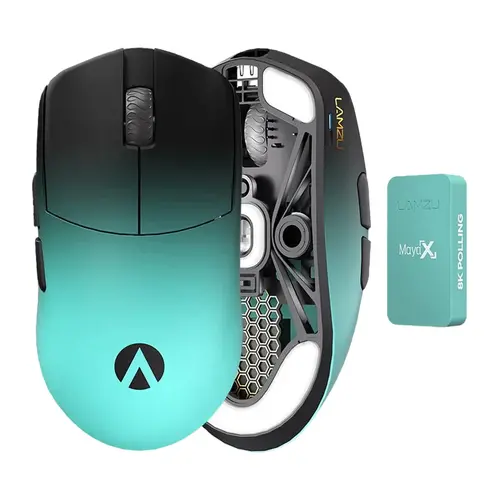 Lamzu професионална геймърска мишка MAYA X 8K - Wireless Gaming Mouse - Aimlabs Edition - image 3