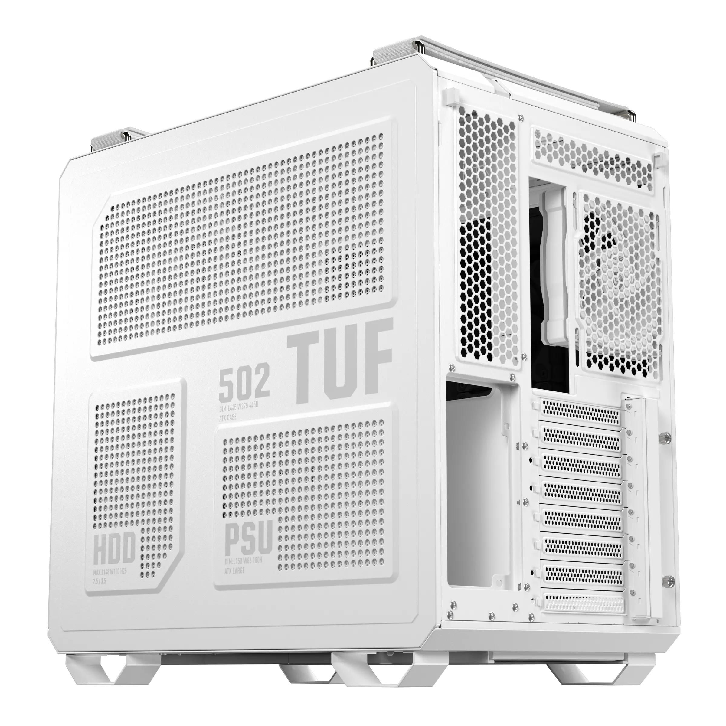 Кутия за компютър, Asus TUF Gaming GT502 Horizon TG White - image 12