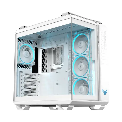 Кутия за компютър, Asus TUF Gaming GT502 Horizon TG White - image 2