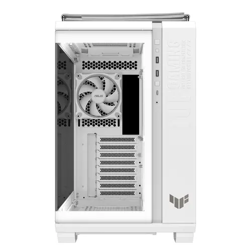 Кутия за компютър, Asus TUF Gaming GT502 Horizon TG White - image 4