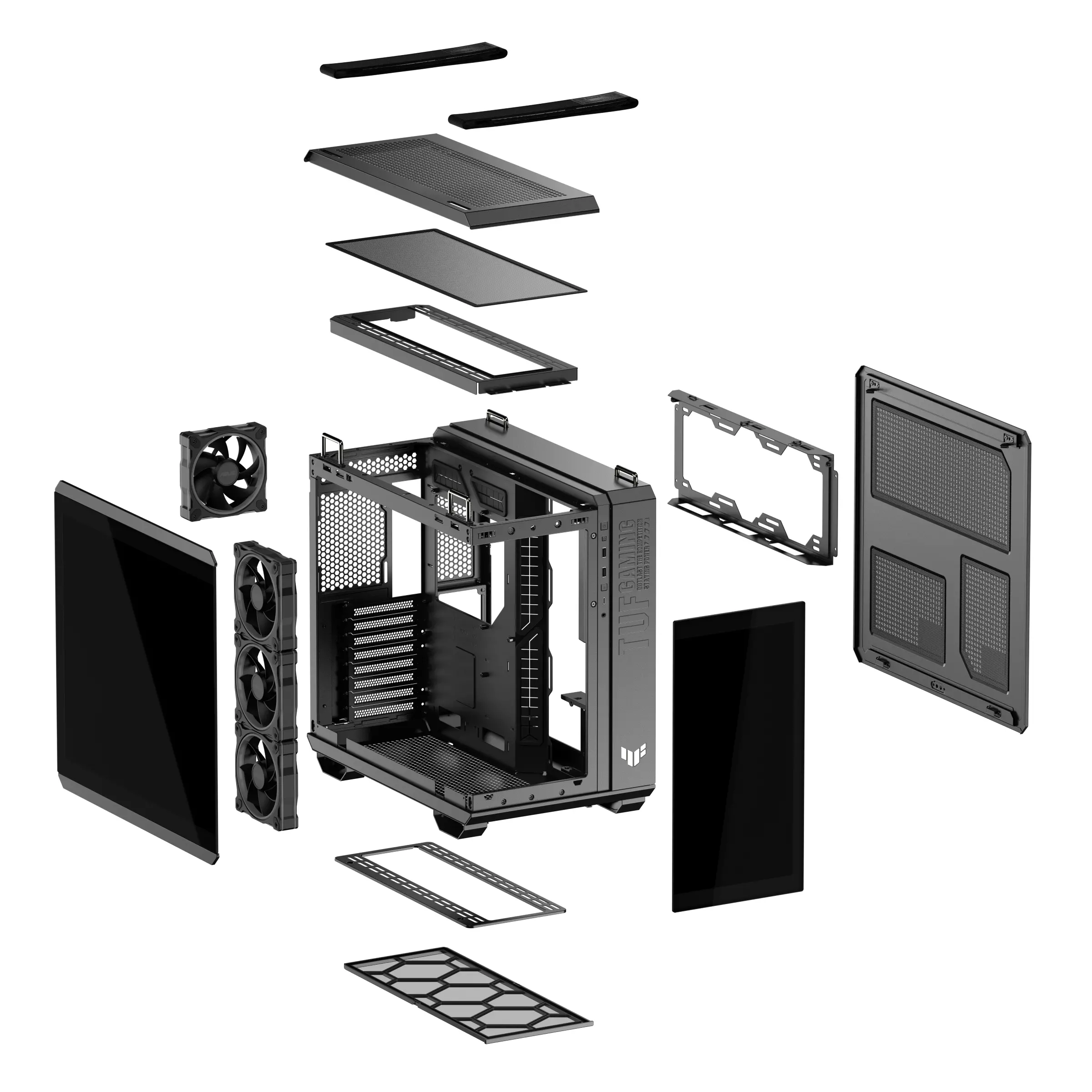 Кутия за компютър, Asus TUF Gaming GT502 Horizon TG - image 18