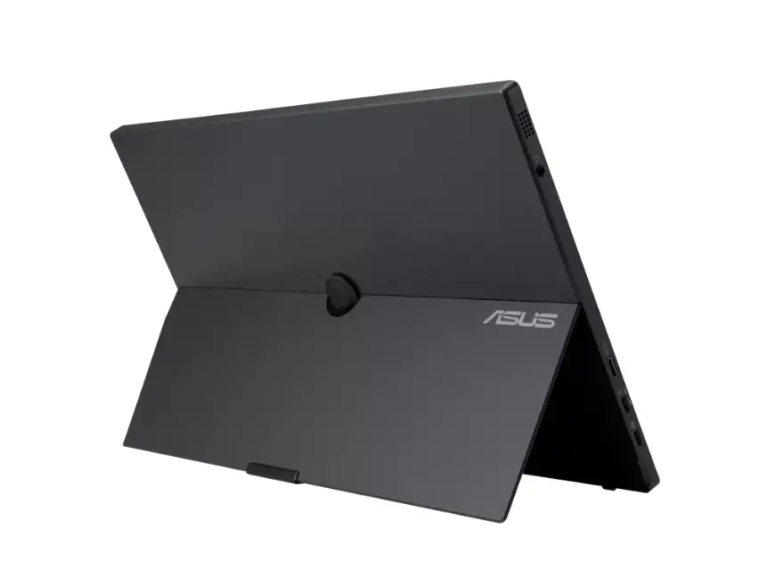 Монитор, Asus ZenScreen Touch MB16AMTR portable monitor, 16 '' FHD (1920 x 1080), IPS, 10-point touch, 250 cd/m2,Built-in Battery, Hybrid Signal Solution, Mini-HDMI, ergo kickstand, tripod socket, ASUS Flicker Free and Low Blue Light technologies, 2 x1w, Black - image 2
