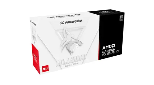 Видео карта PowerColor Radeon RX 9070 XT Hellhound White 16GB GDDR6 - image 5